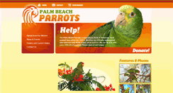 Desktop Screenshot of palmbeachparrots.org